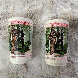 1983 Star Wars Return of the Jedi Collectible Glasses